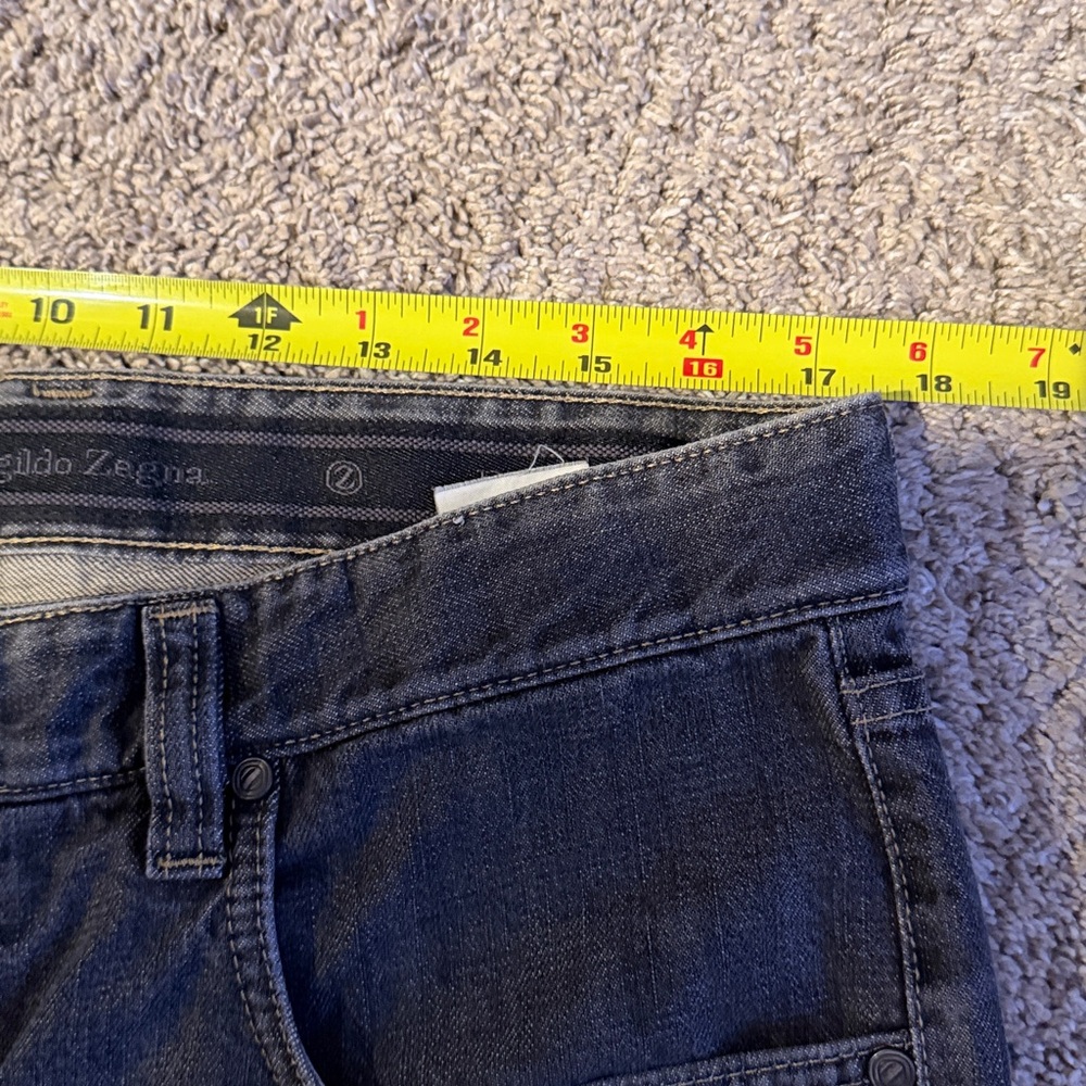 Ermenegildo Zegna- Men's Classic Black Jeans - Picture 16 of 16